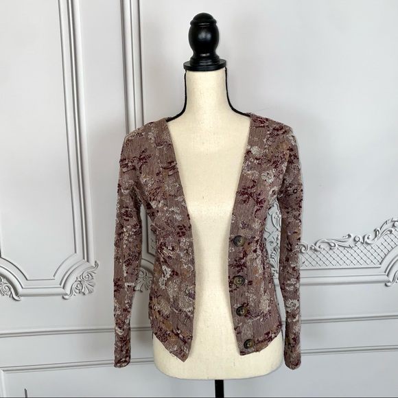 Free People Caroline Button Down Front Cardigan | Size S - Picture 2 of 9